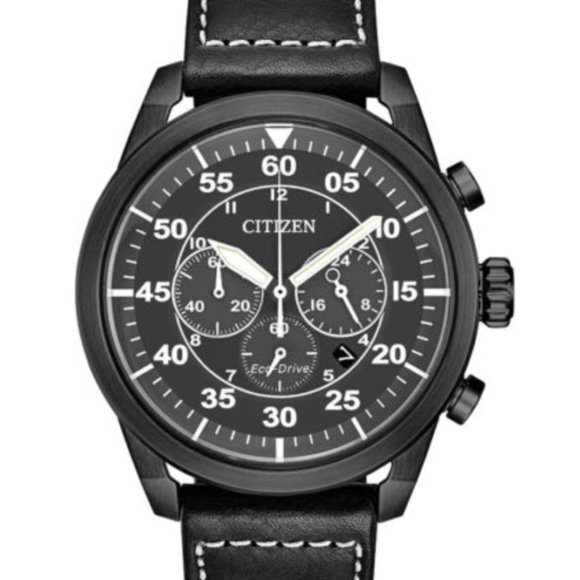 Citizen Black 44mm Men's Watch